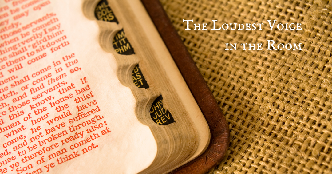 The Loudest Voice in the Room - Lifeword Media Ministry | Lifeword
